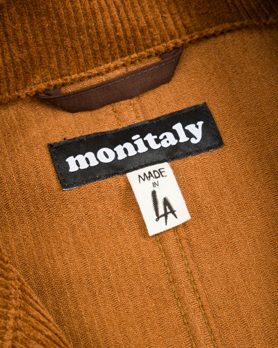 Monitaly Harvester Jacket - Chestnut 8-Wale Corduroy - Standard & Strange
