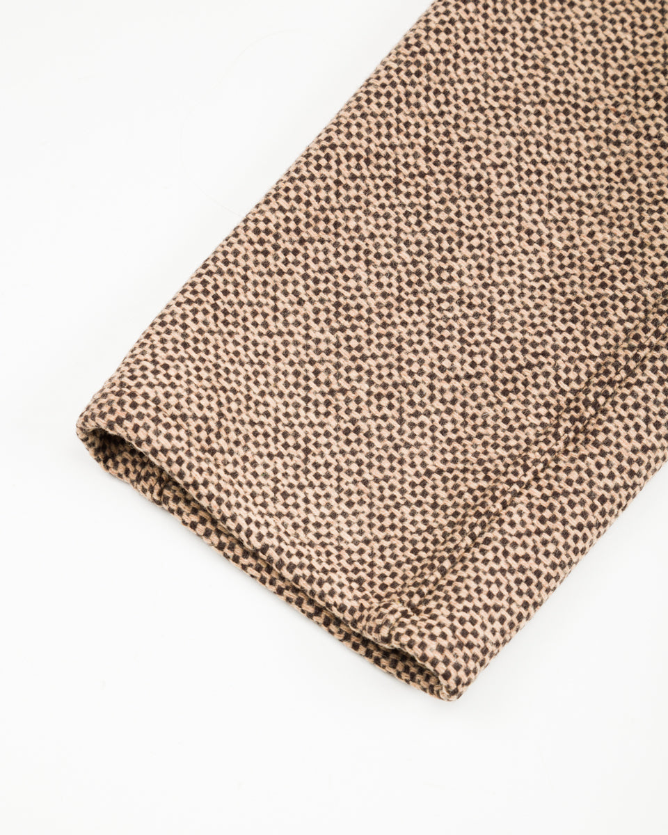 Monitaly Italian Jail Jacket - Giraffe Wool Flannel Vicente - Standard & Strange