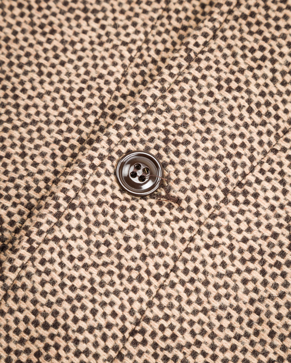 Monitaly Italian Jail Jacket - Giraffe Wool Flannel Vicente - Standard & Strange