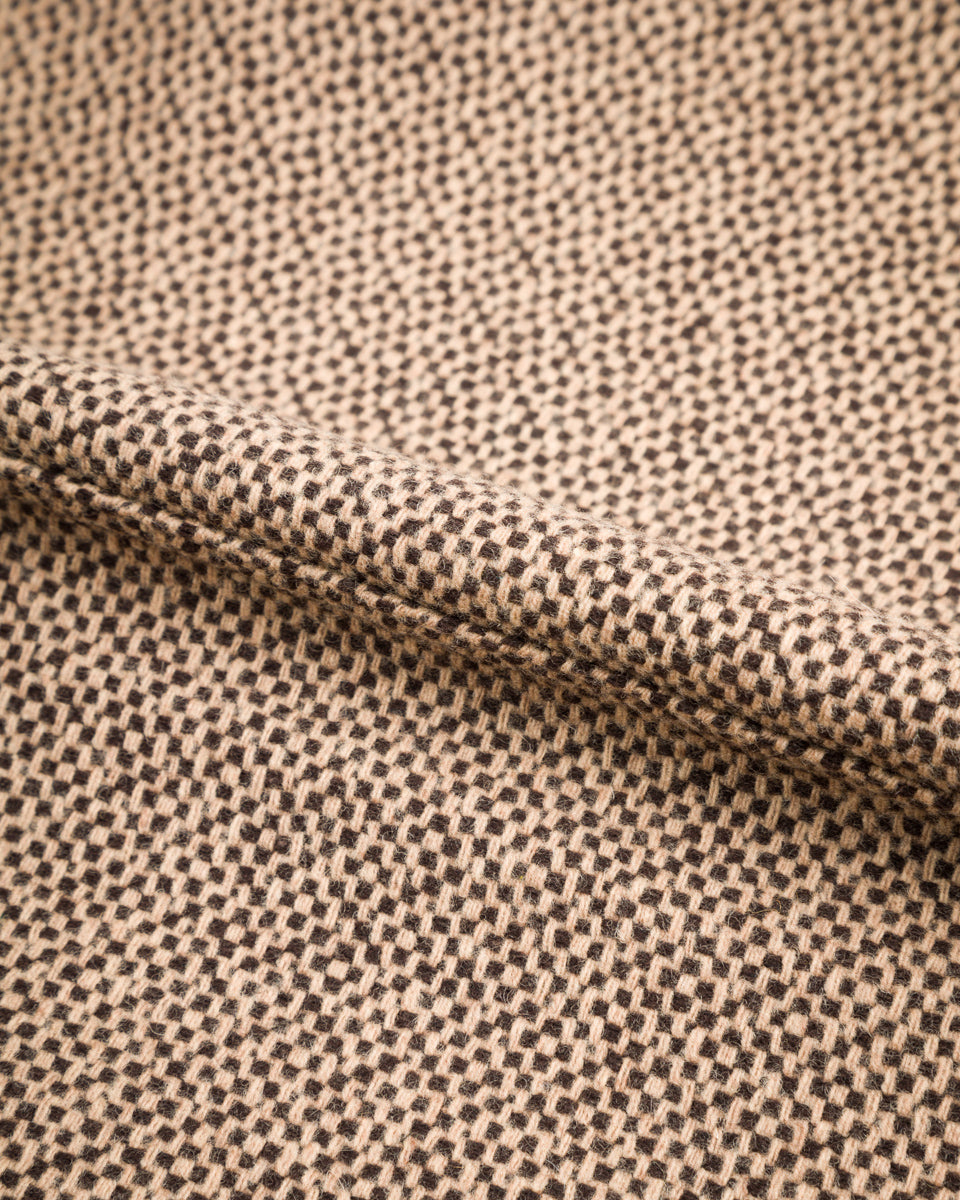 Monitaly Italian Jail Jacket - Giraffe Wool Flannel Vicente - Standard & Strange