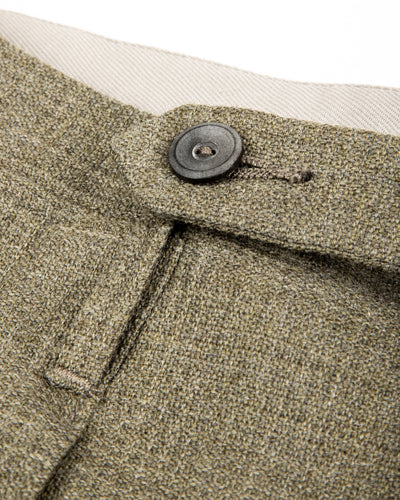 MotivMfg Bund Trousers - Sage Micro Check Suiting - Standard & Strange