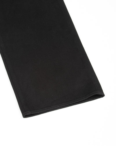MotivMfg Pleat Denim Trousers - Black Tailorable Denim - Standard & Strange