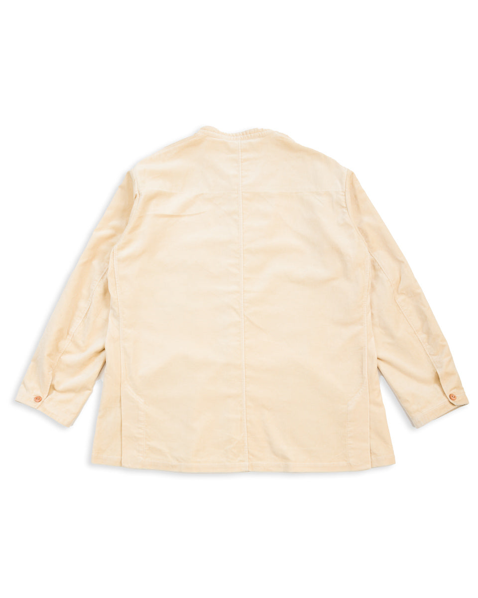 MotivMfg Diod Jacket - Cream Cotton Velvet - Standard & Strange