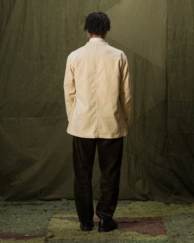 MotivMfg Diod Jacket - Cream Cotton Velvet - Standard & Strange