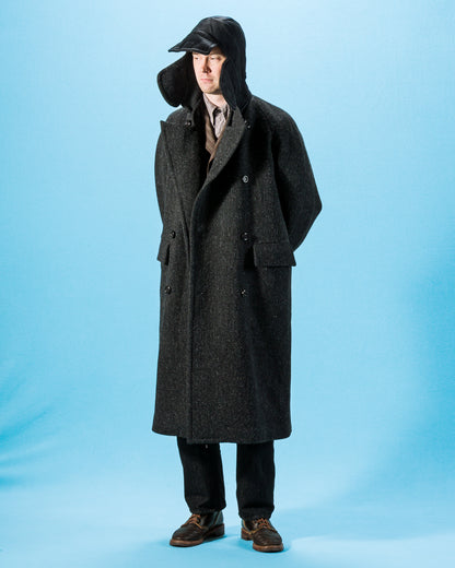 MotivMfg Mandarin Coat - Charcoal Lovat - Standard & Strange