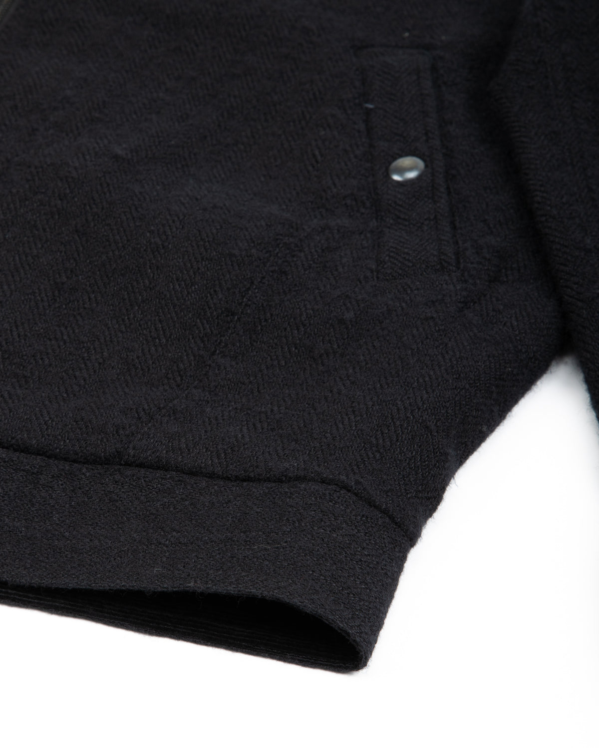 MotivMfg Mirage Jacket - Black Linen/Wool Herringbone - Standard & Strange