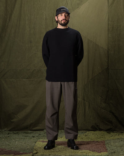 MotivMfg Mod. Kinetic Trousers - Dark Natural Optim Wool - Standard & Strange