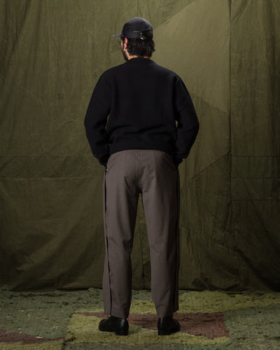 MotivMfg Mod. Kinetic Trousers - Dark Natural Optim Wool - Standard & Strange