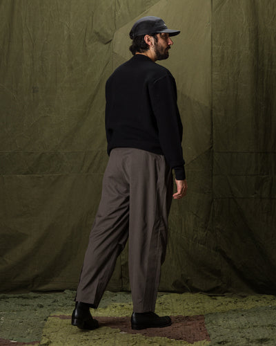 MotivMfg Mod. Kinetic Trousers - Dark Natural Optim Wool - Standard & Strange