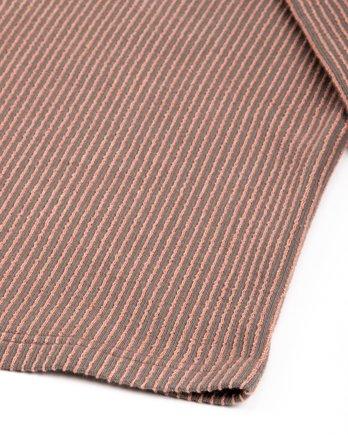MotivMfg Swedish Thermal Shirt - Garnet Cotton/Linen Rib Jersey - Standard & Strange