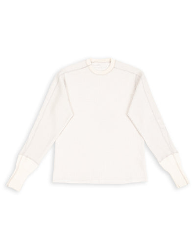 MotivMfg Swedish Thermal Shirt - Natural Cotton/Linen Rib Jersey - Standard & Strange