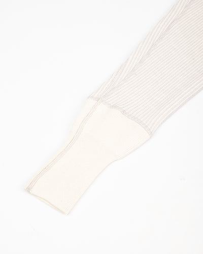 MotivMfg Swedish Thermal Shirt - Natural Cotton/Linen Rib Jersey - Standard & Strange