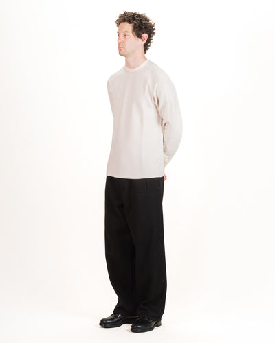 MotivMfg Swedish Thermal Shirt - Natural Cotton/Linen Rib Jersey - Standard & Strange