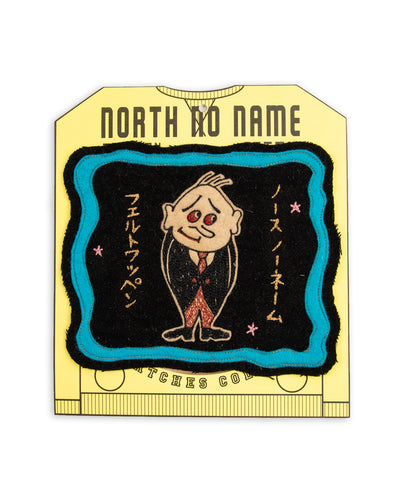 North No Name NNN Felt Wappen Patch - Standard & Strange