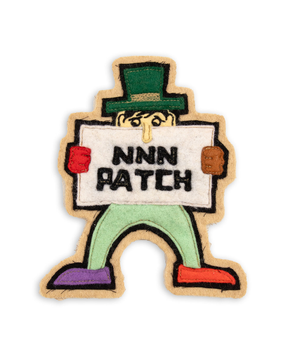 North No Name NNN Top Hat Man Patch - Standard & Strange