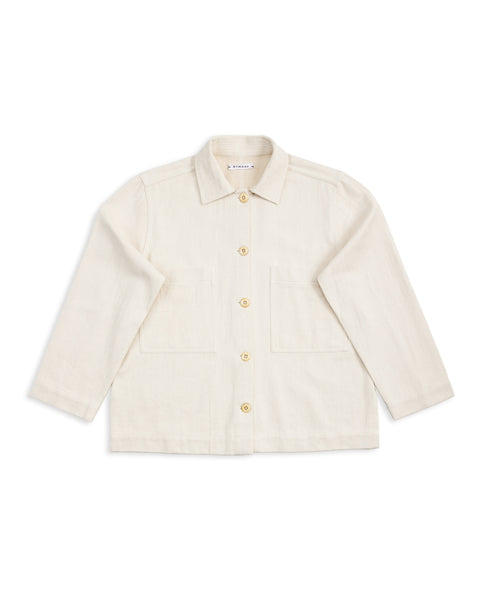 Nymane Suzie Workshirt - Natural Denim - Standard & Strange