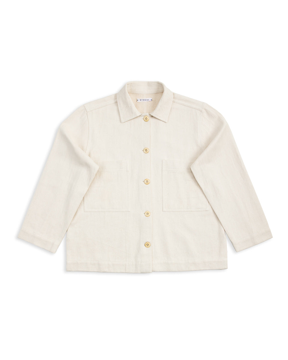 Nymane Suzie Workshirt - Natural Denim - Standard & Strange