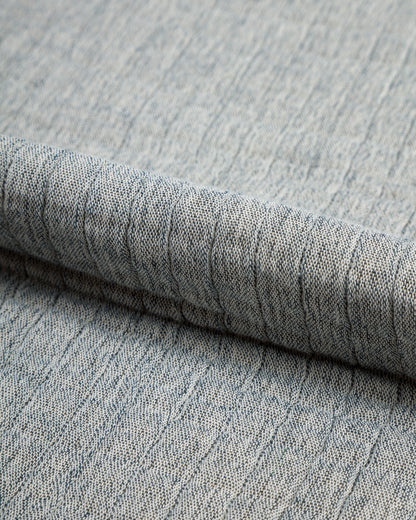 Nymane Together Quilted Sweatshirt - Natural/Indigo - Standard & Strange