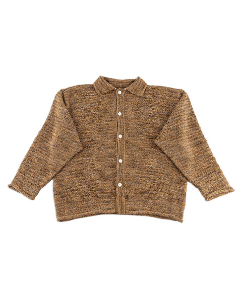 Olde Homesteader & Daughter Cotton Wrap Stitches Cardigan - Garden 10 - Standard & Strange