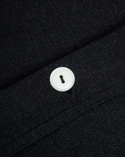 Olde Homesteader Extra Cotton Jersey Cardigan - Black - Standard & Strange