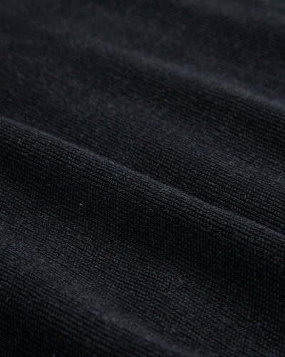 Olde Homesteader Extra Cotton Jersey Cardigan - Black - Standard & Strange