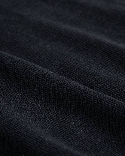 Olde Homesteader Extra Cotton Jersey Cardigan - Black - Standard & Strange