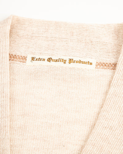 Olde Homesteader Extra Cotton Jersey Cardigan - Ecru - Standard & Strange
