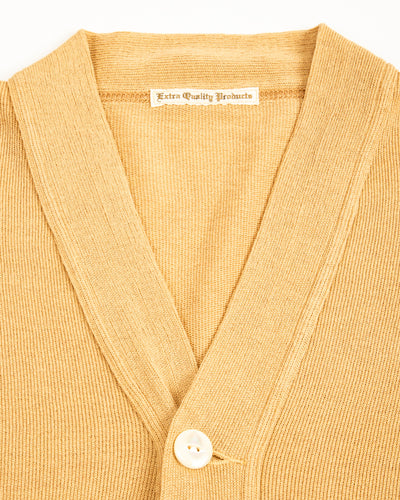 Olde Homesteader Extra Cotton Jersey Cardigan - Golden Yellow - Standard & Strange