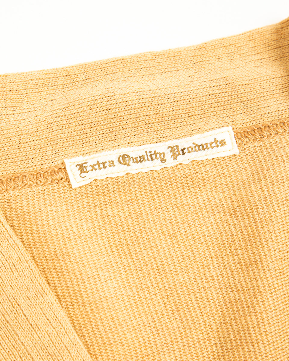 Olde Homesteader Extra Cotton Jersey Cardigan - Golden Yellow - Standard & Strange