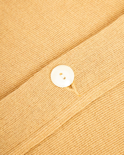 Olde Homesteader Extra Cotton Jersey Cardigan - Golden Yellow - Standard & Strange