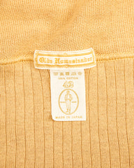 Olde Homesteader Extra Cotton Jersey Cardigan - Golden Yellow - Standard & Strange