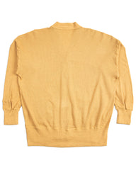 Olde Homesteader Extra Cotton Jersey Cardigan - Golden Yellow - Standard & Strange