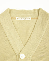 Olde Homesteader Extra Cotton Jersey Cardigan - Olive - Standard & Strange