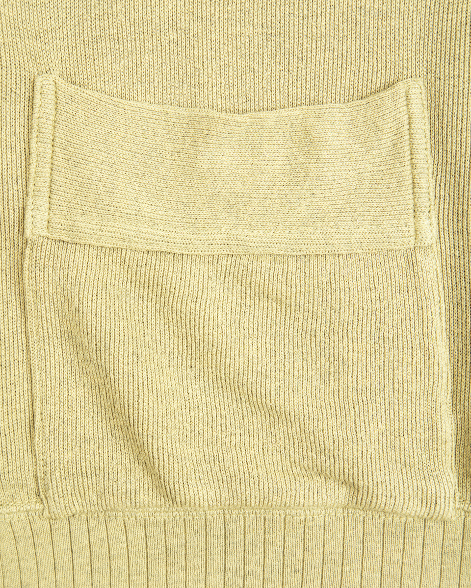 Olde Homesteader Extra Cotton Jersey Cardigan - Olive - Standard & Strange