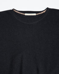 Olde Homesteader Extra Cotton Jersey Crewneck L/S - Black - Standard & Strange