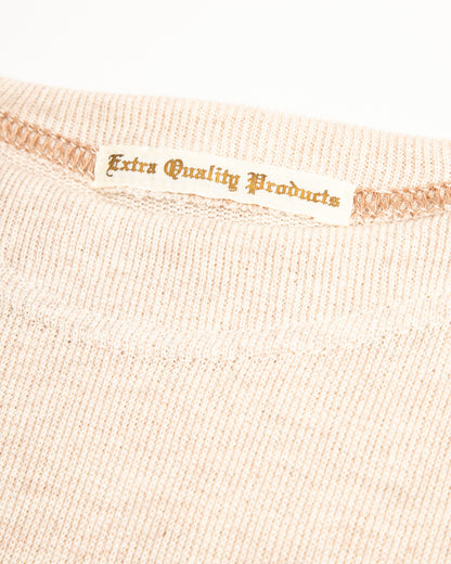 Olde Homesteader Extra Cotton Jersey Crewneck L/S - Ecru - Standard & Strange