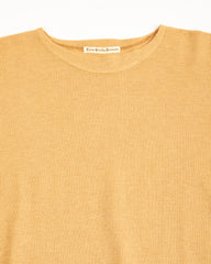 Olde Homesteader Extra Cotton Jersey Crewneck L/S - Golden Yellow - Standard & Strange