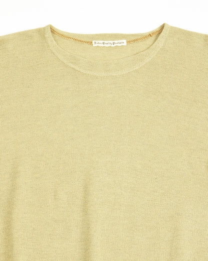 Olde Homesteader Extra Cotton Jersey Crewneck L/S - Olive - Standard & Strange