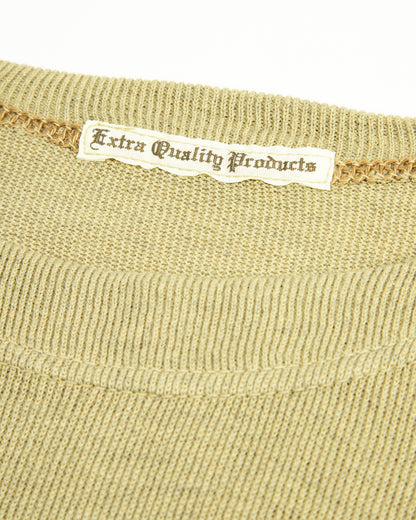 Olde Homesteader Extra Cotton Jersey Crewneck L/S - Olive - Standard & Strange