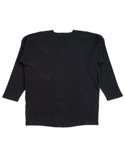 Olde Homesteader Extra Cotton Rib Crewneck L/S - Black - Standard & Strange