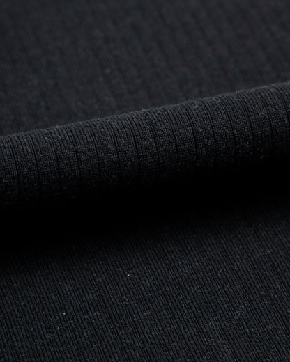 Olde Homesteader Extra Cotton Rib Crewneck L/S - Black - Standard & Strange