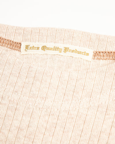 Olde Homesteader Extra Cotton Rib Crewneck L/S - Ecru - Standard & Strange