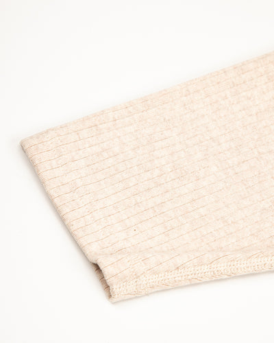 Olde Homesteader Extra Cotton Rib Crewneck L/S - Ecru - Standard & Strange