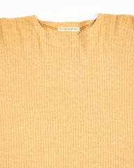 Olde Homesteader Extra Cotton Rib Crewneck L/S - Golden Yellow - Standard & Strange