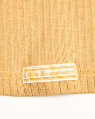 Olde Homesteader Extra Cotton Rib Crewneck L/S - Golden Yellow - Standard & Strange