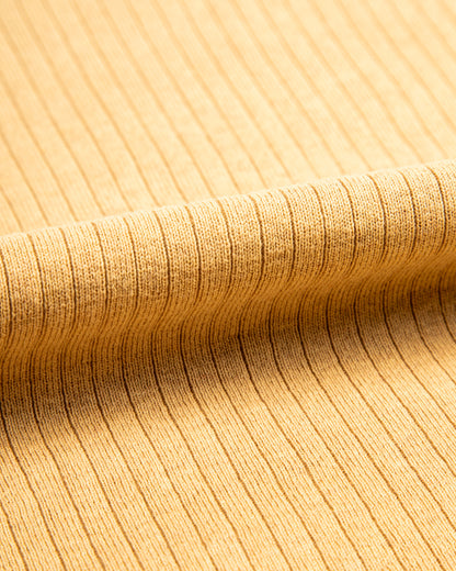 Olde Homesteader Extra Cotton Rib Crewneck L/S - Golden Yellow - Standard & Strange