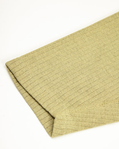 Olde Homesteader Extra Cotton Rib Crewneck L/S - Olive - Standard & Strange