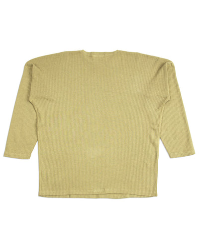 Olde Homesteader Extra Cotton Rib Crewneck L/S - Olive - Standard & Strange