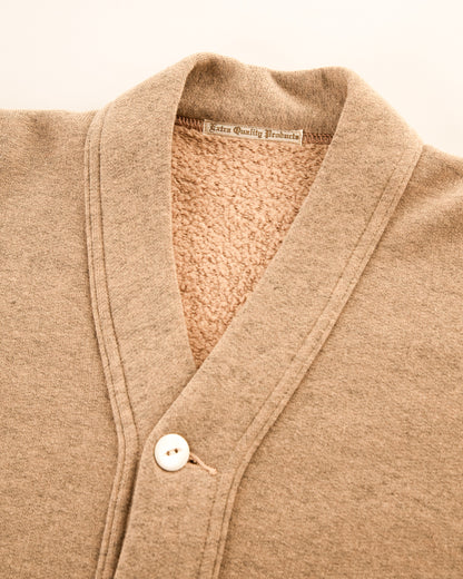 Olde Homesteader Mix Extra Cotton Fleece Cardigan - Golden Cream - Standard & Strange