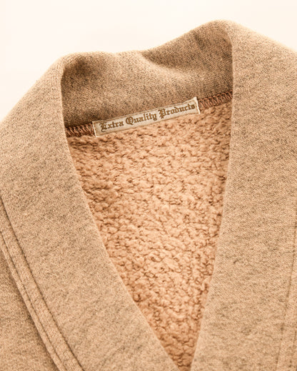 Olde Homesteader Mix Extra Cotton Fleece Cardigan - Golden Cream - Standard & Strange